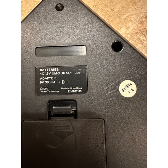 Vtg 1986‎ VTech Talking Play By Play Baseball Handheld Electronic Game Works*** - Picture 4 of 7